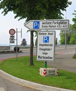 Bild vergr&ouml;&szlig;ern: Kostenlose Parkpl&auml;tze an der Blauwiese