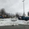 Bild vergr��ern: Die Schneemengen mussten abtransportiert werden
