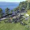 Bild vergr��ern: Am Donnerstagvormittag, 17. Oktober fand auf der Hinteren Insel der offizielle Spatenstich f�r die Gartenschau in Lindau statt.
