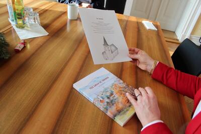 Bild vergr��ern: Buch 150 Jahre St. Verena und Bastelbogen zum Buch
