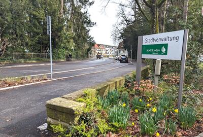 Bild vergr&ouml;&szlig;ern: Umbauarbeiten in der Bregenzer Stra&szlig;e
