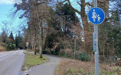 Bild vergr��ern: Fu�weg Schachener Stra�e