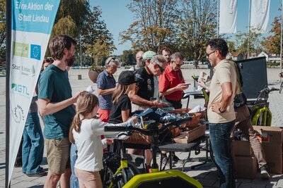 Bild vergr��ern: Stadt Lindau ehrt Siegerinnen und Sieger des STADTRADELN 2025