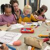Bild vergr��ern: Die Kinder k�nnen ihrer Kreativit�t freien Lauf lassen