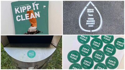 Bild vergr��ern: In Zukunft machen Sticker, Schablonen und Flyer im Stadtgebiet auf die Aktion aufmerksam.