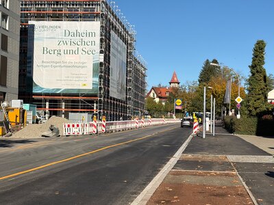 Bild vergr��ern: Die Vollsperrung der Kemptener Stra�e dauert voraussichtlich von Montag, 16. November, bis Freitag, 20. November, an.